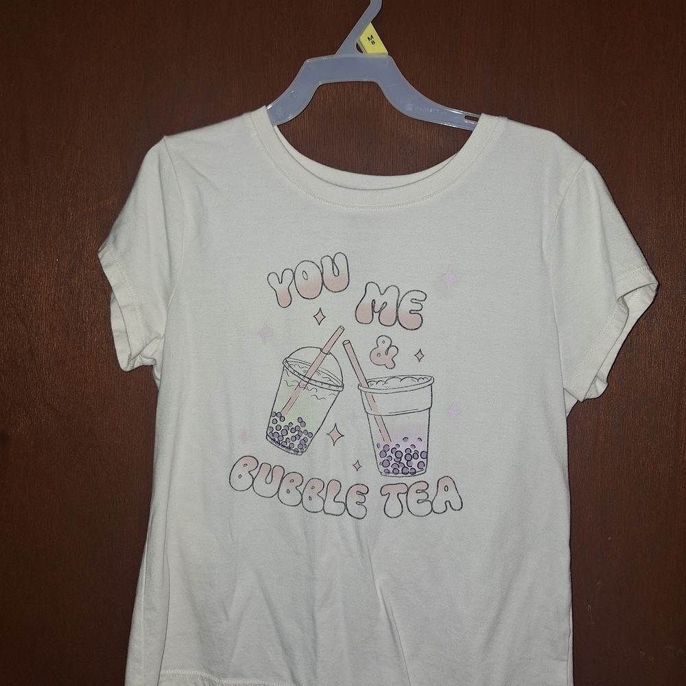 Old Navy Kids Bubble Tea Graphic Tee - White